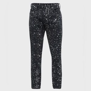 OFF-WHITE Diagonal Paint Splatter Jeans